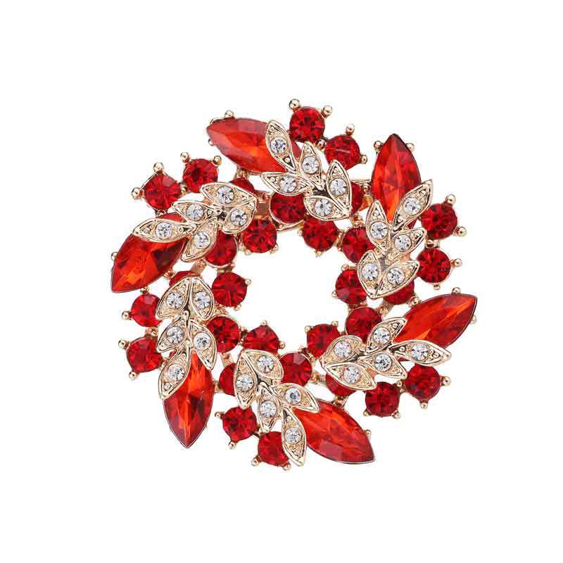 Diamond Crystal Brooch