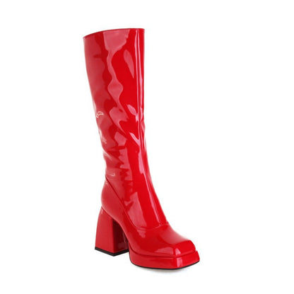 Candy Color High Boots