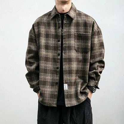 Sanding Plaid Shirt