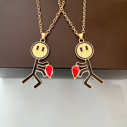 Fashion Personality Cartoon Love Necklace