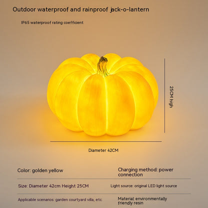 Outdoor Solar Pumpkin Lights