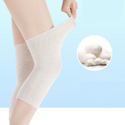 Warm Knee Pads Silk Protein Cotton Thin Section Sports Knee Pads