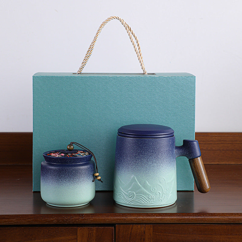 Office Ombre Tea Mug Set