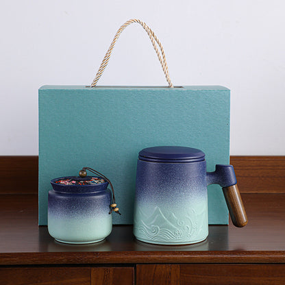 Office Ombre Tea Mug Set