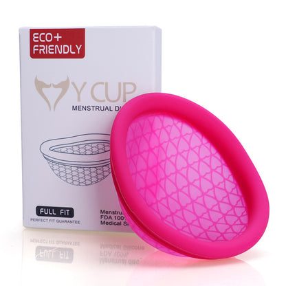 Silicone Female Menstrual Period Replacement Menstrual Cup Daily Use Rubber Products