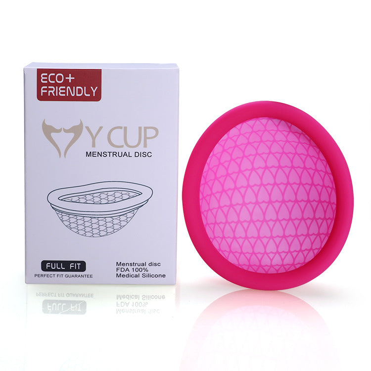 Silicone Female Menstrual Period Replacement Menstrual Cup Daily Use Rubber Products