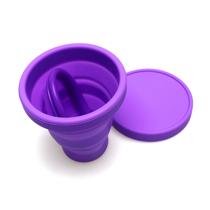 Silicone Female Menstrual Period Replacement Menstrual Cup Daily Use Rubber Products