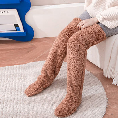 Thickened Warm Stockings Cover For Elderly Knee Pads