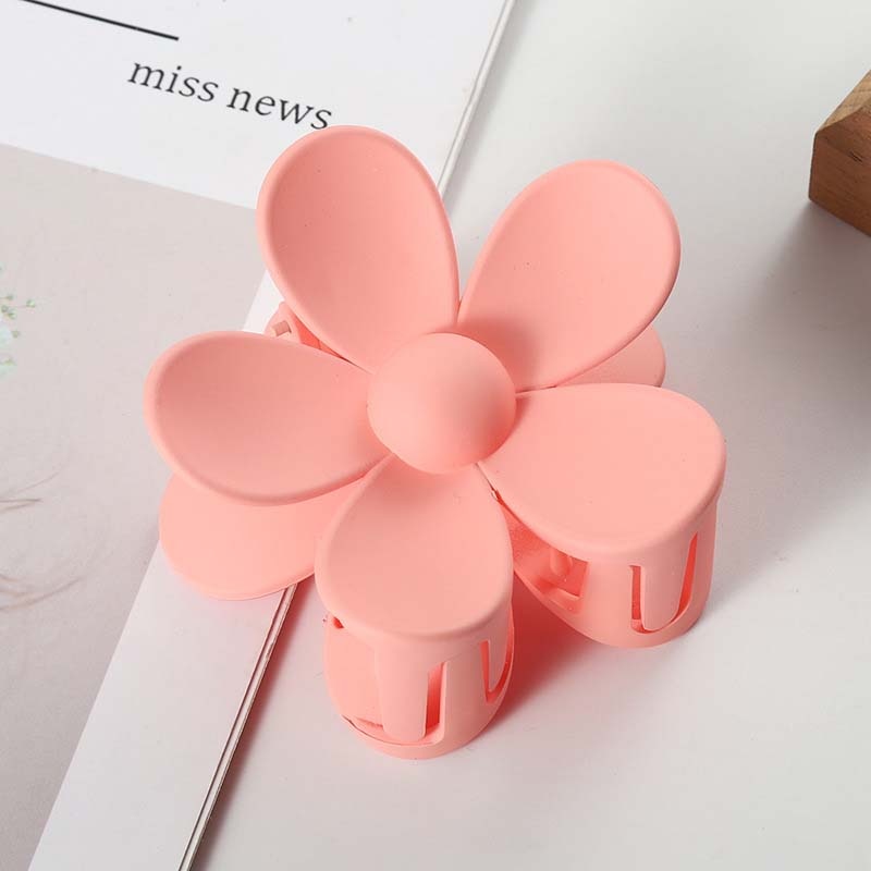 Korean Flower Claw Clips