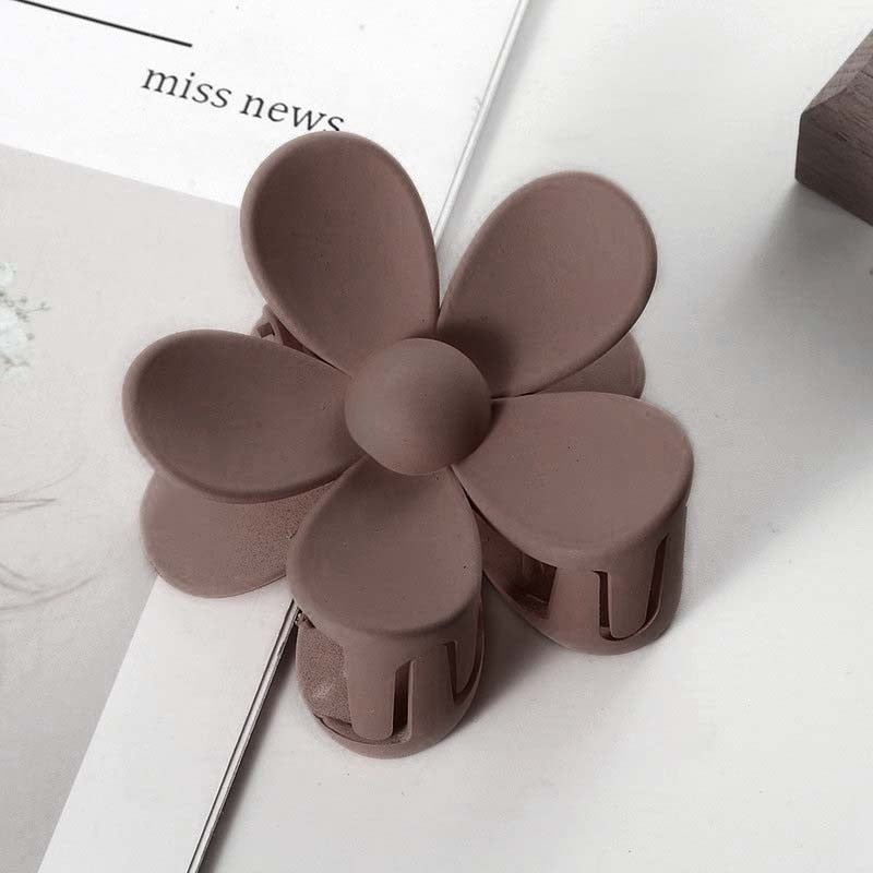 Korean Flower Claw Clips