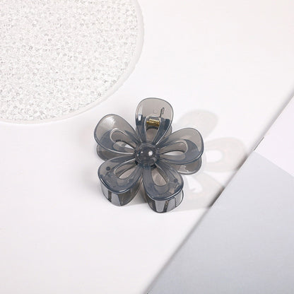 Korean Flower Claw Clips