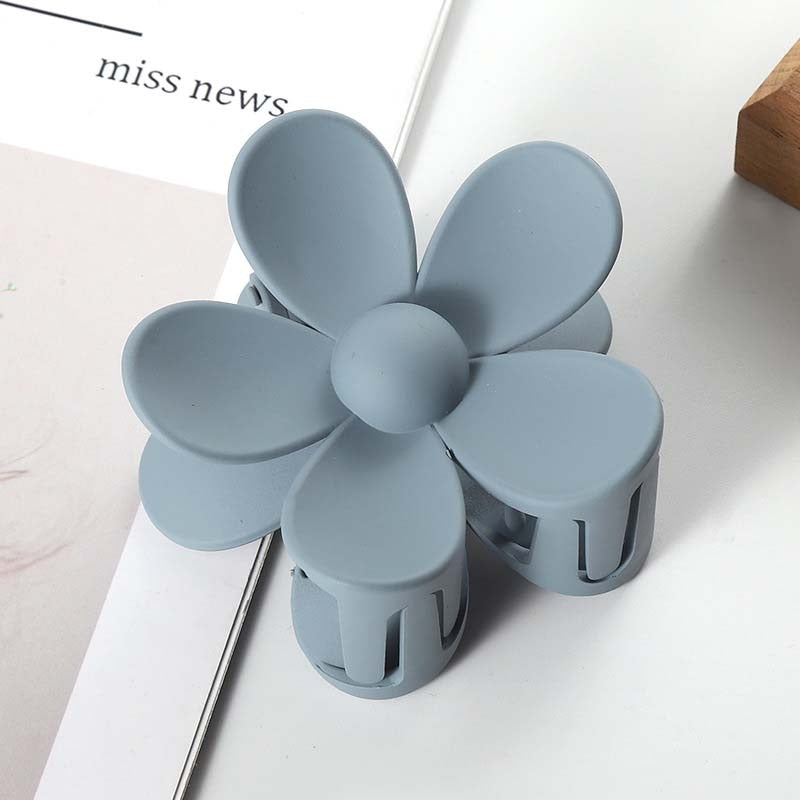 Korean Flower Claw Clips