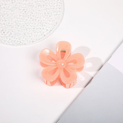 Korean Flower Claw Clips