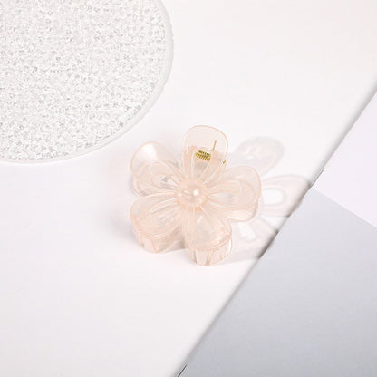 Korean Flower Claw Clips