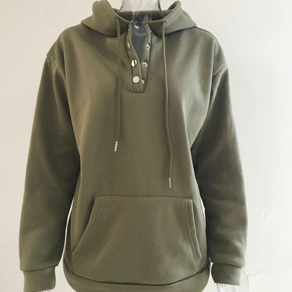 Men's Loose Fitting Casual Hooded Sweater