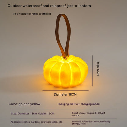 Outdoor Solar Pumpkin Lights