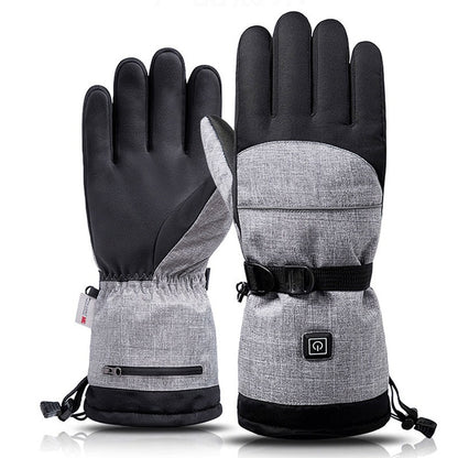 Hot Selling Skiing Heating Gloves Motorcycle Riding Electric Touch Screen Rechargeable
