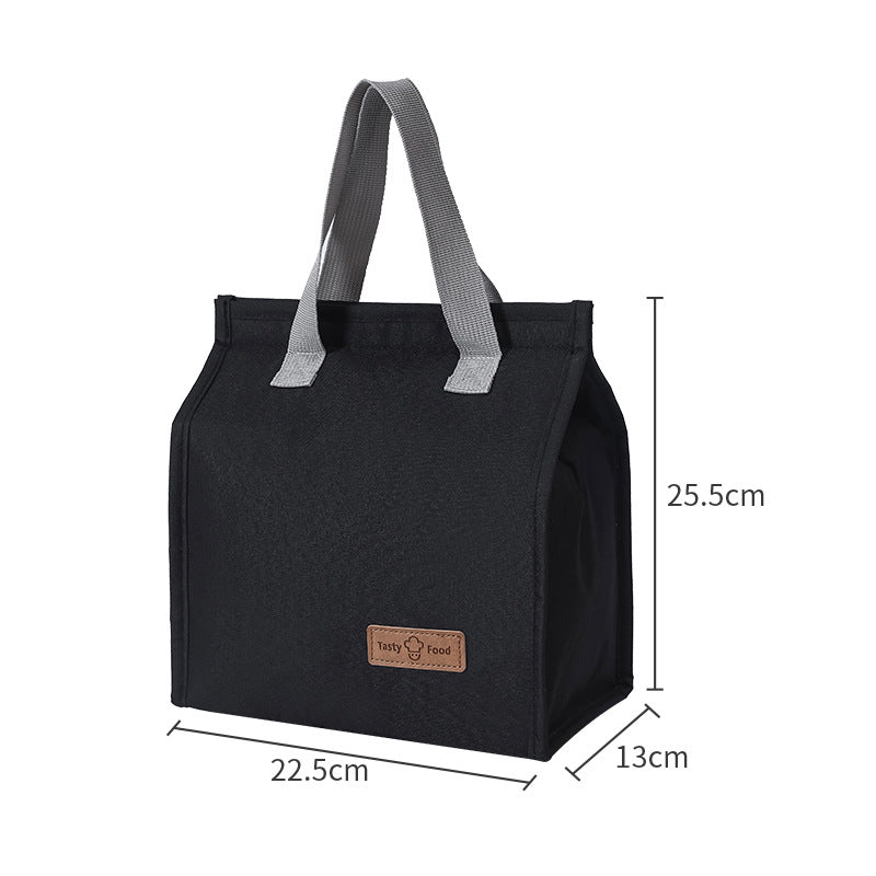 Hand Carry Japanese Style Work Portable Thickened Aluminum Film Lunch Box Bag