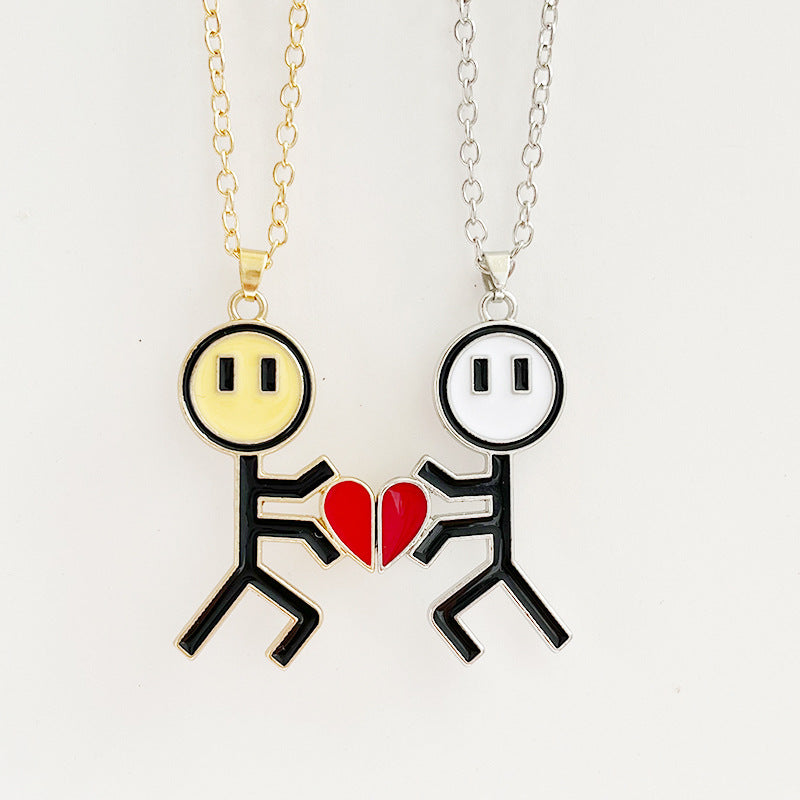 Fashion Personality Cartoon Love Necklace