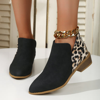 Leopard Print Women's Boots