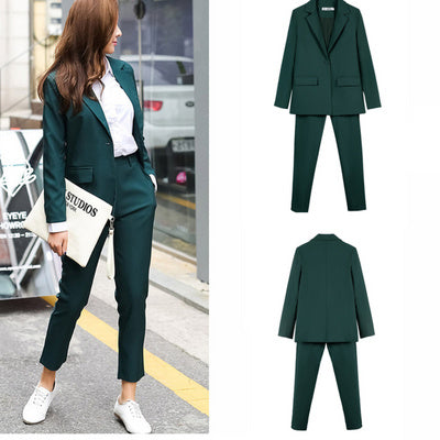 New Work Pant Suit Piece Set for Women