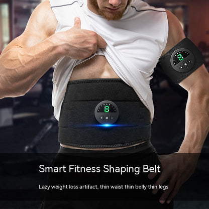 Fitness Belt Waist Massager EMS Fitness Equipment Smart Shaping Silicone Waistband