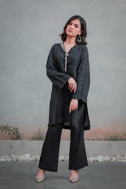 Stunning Viscose Two-Piece Suit for Womens